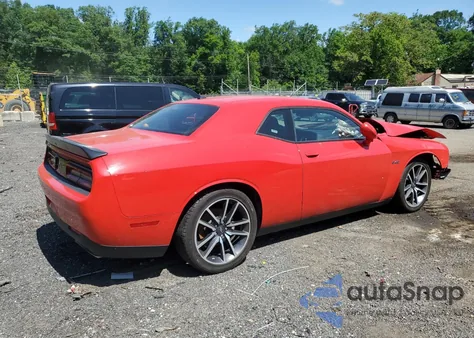 2023 Dodge Challenger R/T z USA, uszkodzony, nr VIN 2C3CDZBT3PH525786